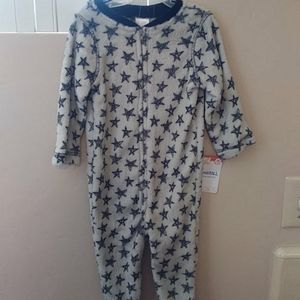 Swiggles Size 24 Months Stars footed baby sleeper pajamas NWT